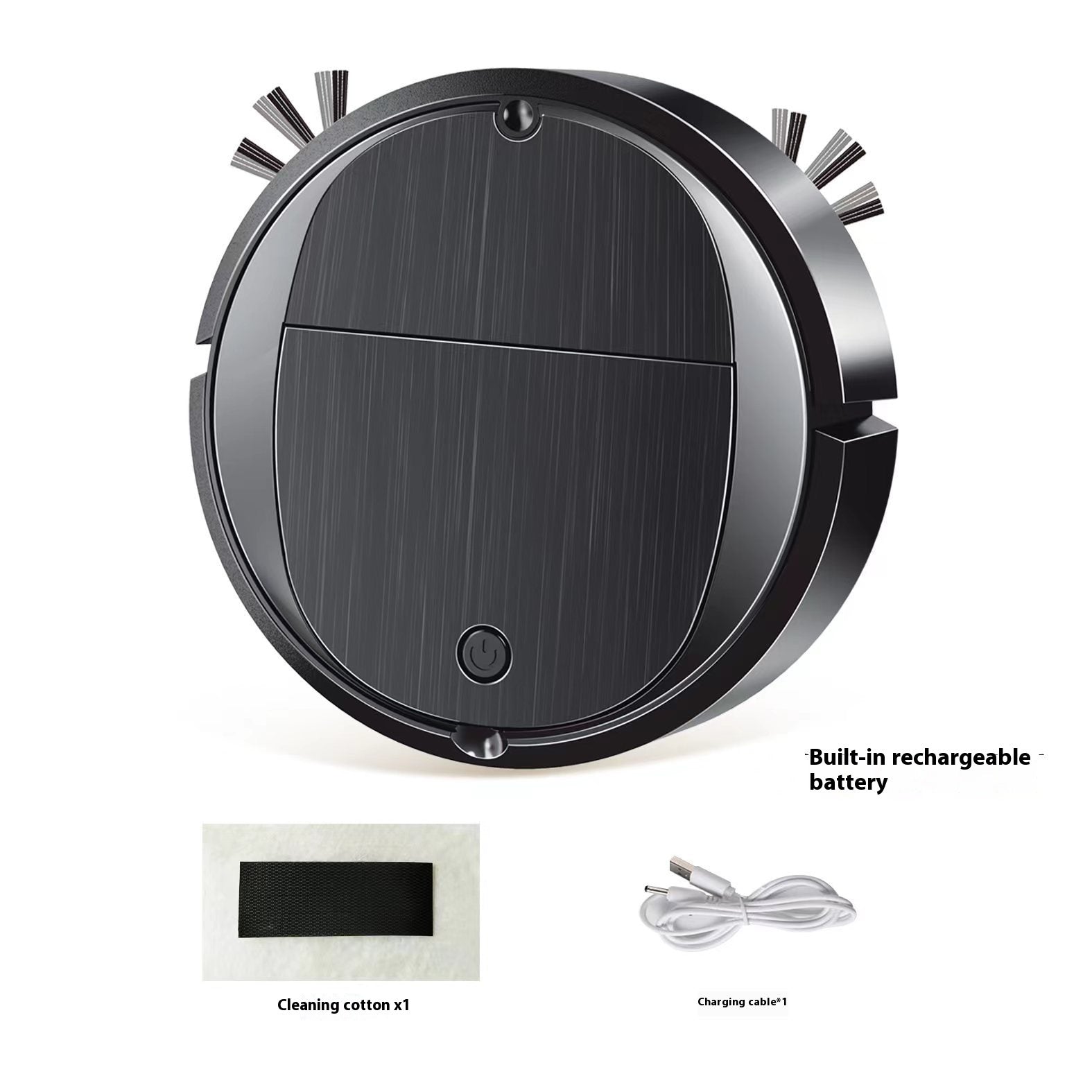 Compact 3-in-1 Cleaning Robot – Sweep, Vacuum & Mop for Modern Living