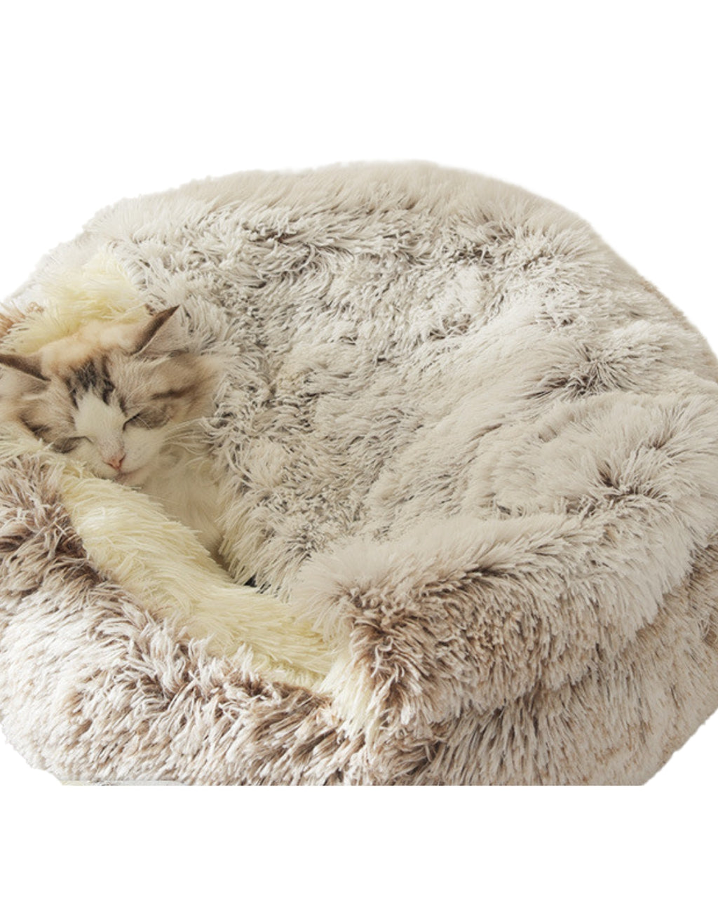 Luxury Plush Pet Bed for Dogs & Cats