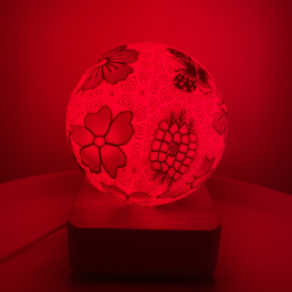 Decorative Ceramic LED Lamp – Soft Ambient Lighting for Modern Spaces