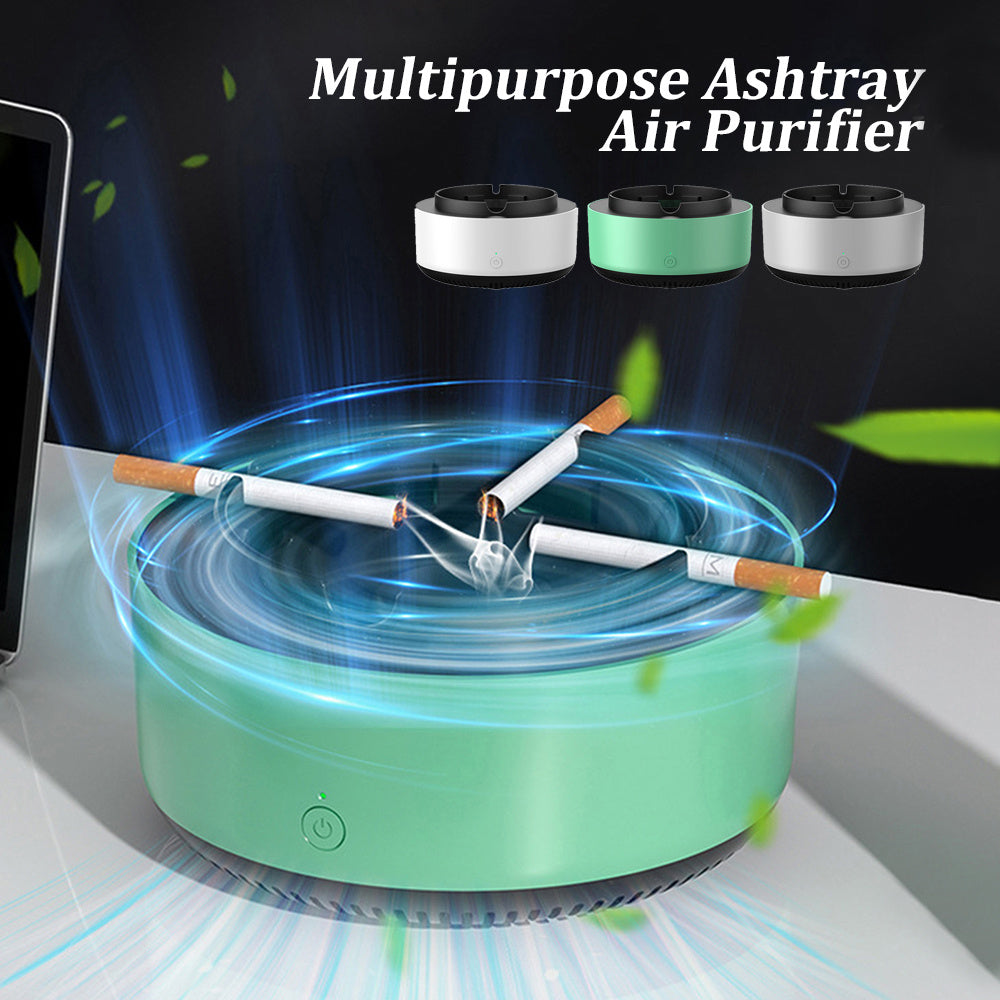 Portable Air Purifier Ashtray for Smoke Removal